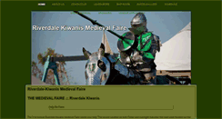 Desktop Screenshot of medieval-faire.com